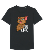Pentru cupluri - Mr Life - GoodLife1 Tricou mânecă scurtă guler larg Bărbat Skater