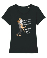 Pentru cupluri - Dragoste într-o seară de mai 1 Tricou mânecă scurtă guler larg fitted Damă Expresser