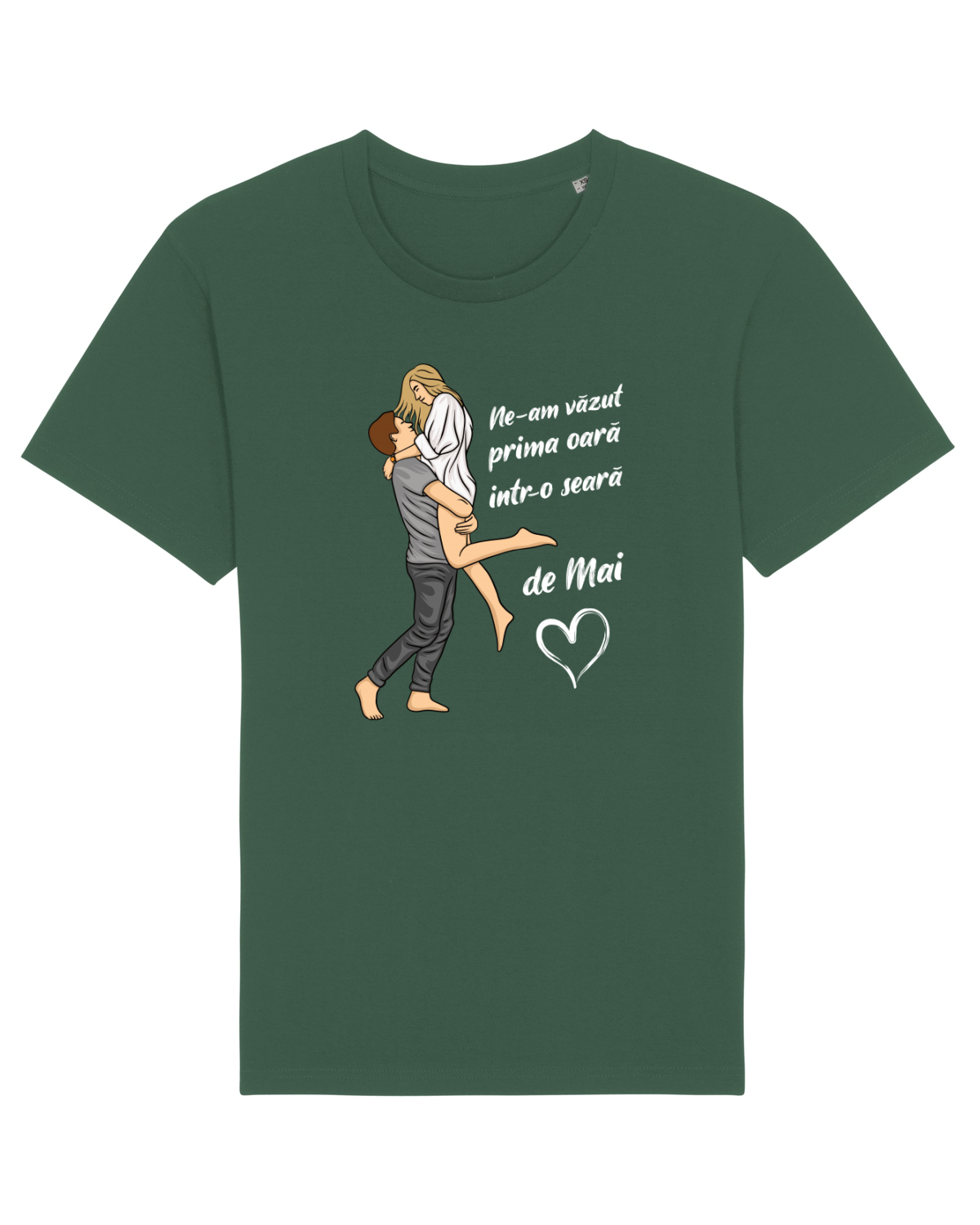 Tricou mânecă scurtă Unisex Rocker Bottle Green