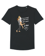 Pentru cupluri - Dragoste într-o seară de mai 1 Tricou mânecă scurtă guler larg Bărbat Skater