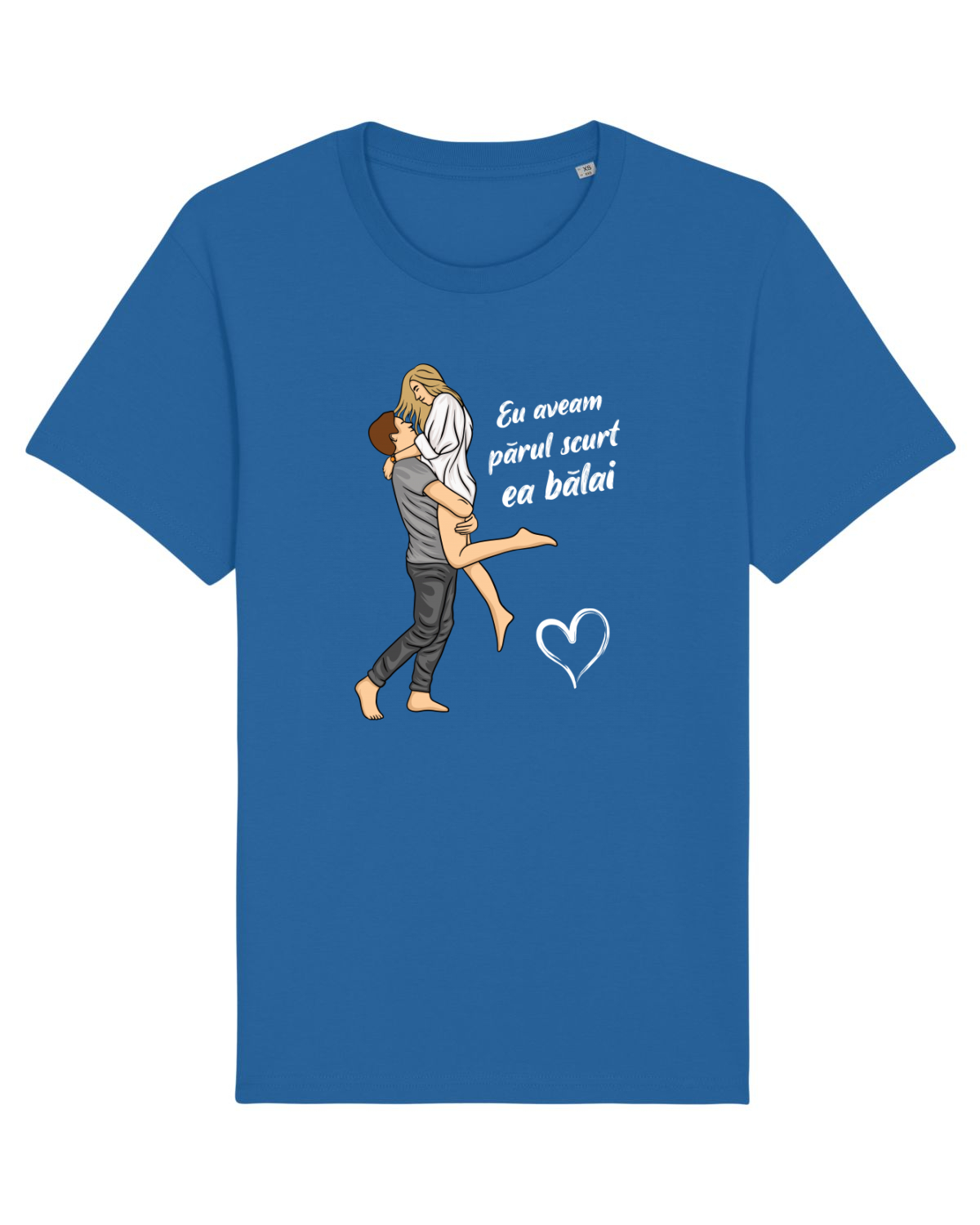 Tricou mânecă scurtă Unisex Rocker Royal Blue