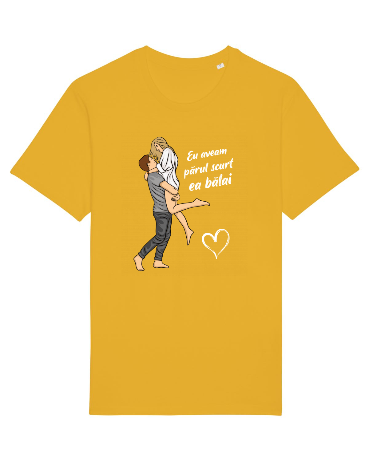 Tricou mânecă scurtă Unisex Rocker Spectra Yellow