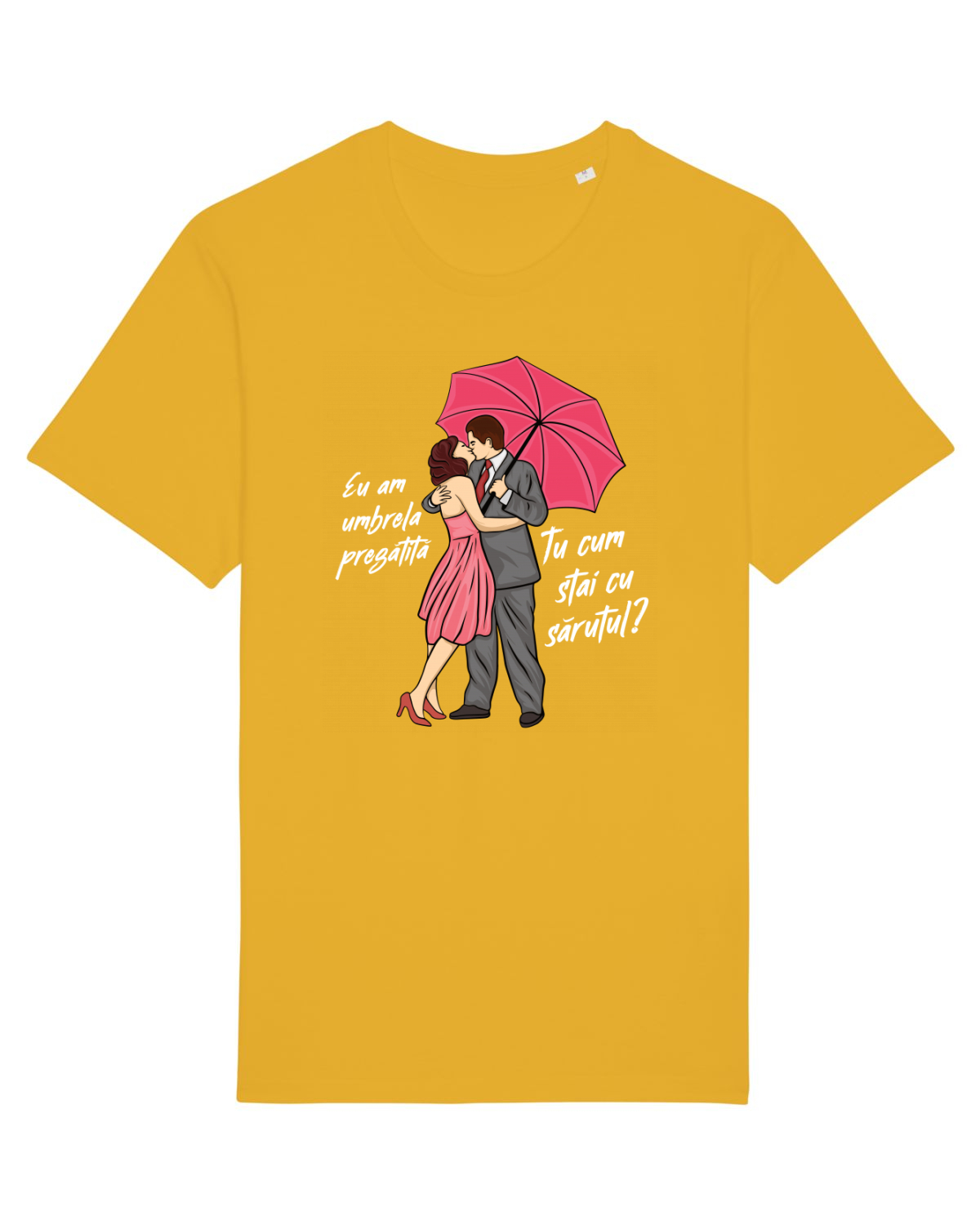 Tricou mânecă scurtă Unisex Rocker Spectra Yellow