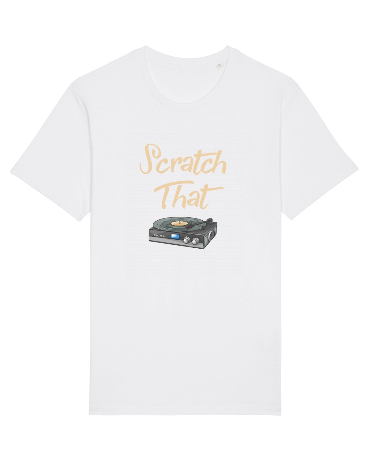 Tricou mânecă scurtă Unisex Rocker White