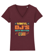 DJ Tricou mânecă scurtă guler V Damă Evoker