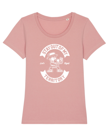 Stay Out Fighter White Canyon Pink