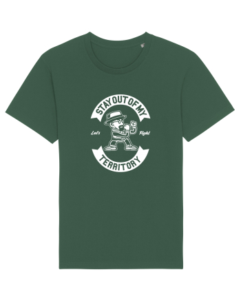 Stay Out Fighter White Bottle Green