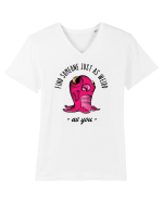 Pentru cupluri - Find someone just as weird as you 1 Tricou mânecă scurtă guler V Bărbat Presenter