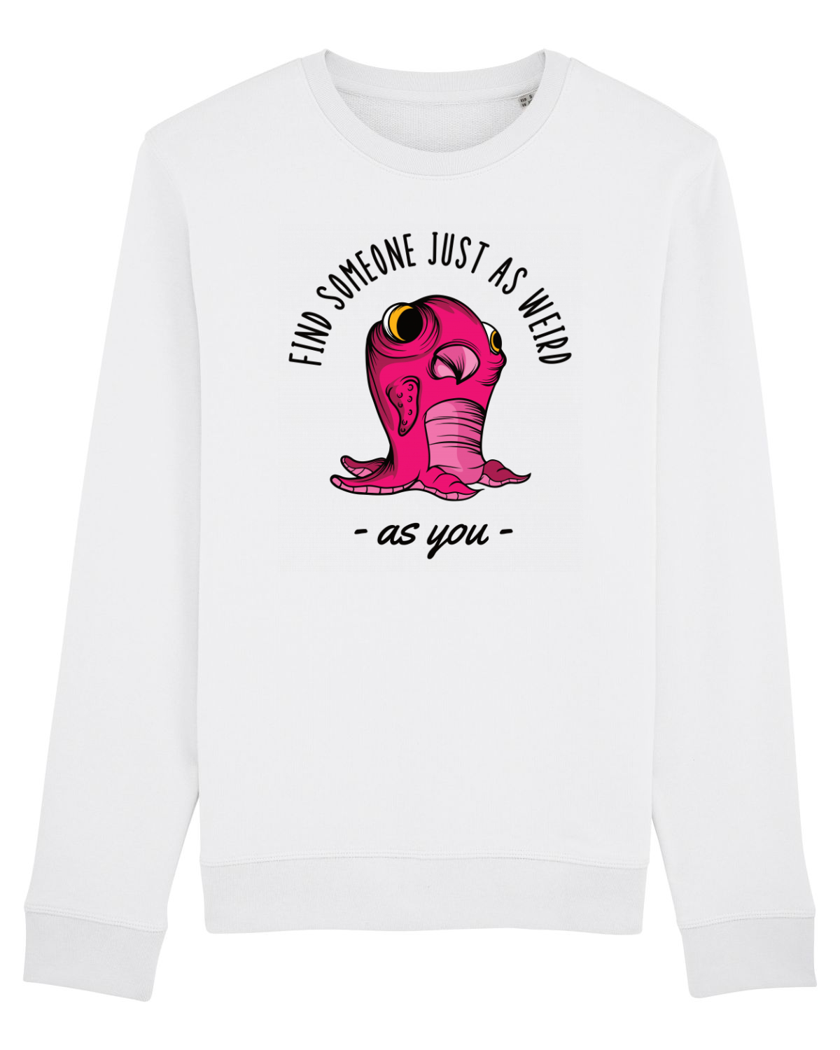 Bluză mânecă lungă Unisex Rise White