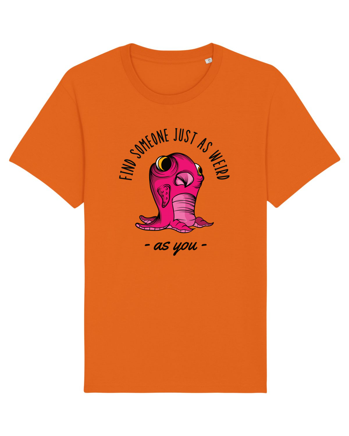 Tricou mânecă scurtă Unisex Rocker Bright Orange