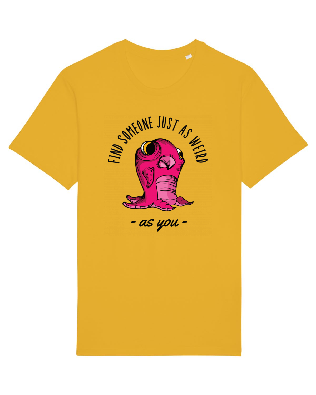 Tricou mânecă scurtă Unisex Rocker Spectra Yellow