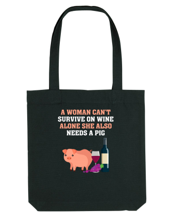 PIG and wine Black