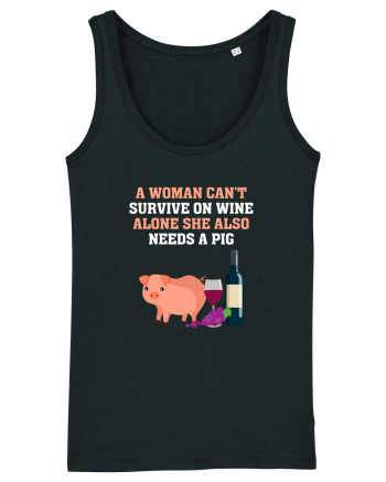 PIG and wine Black