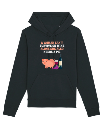 PIG and wine Black