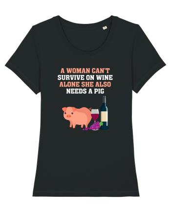 PIG and wine Black