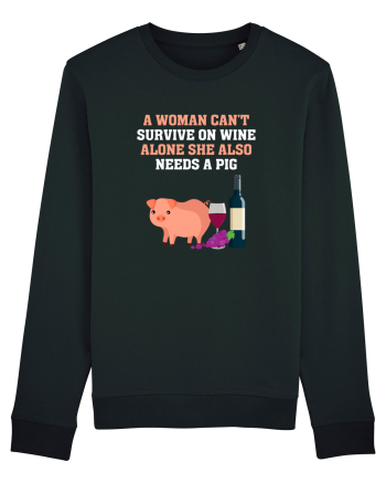 PIG and wine Black