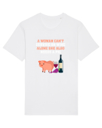 PIG and wine Tricou mânecă scurtă Unisex Rocker