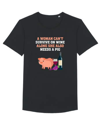 PIG and wine Black