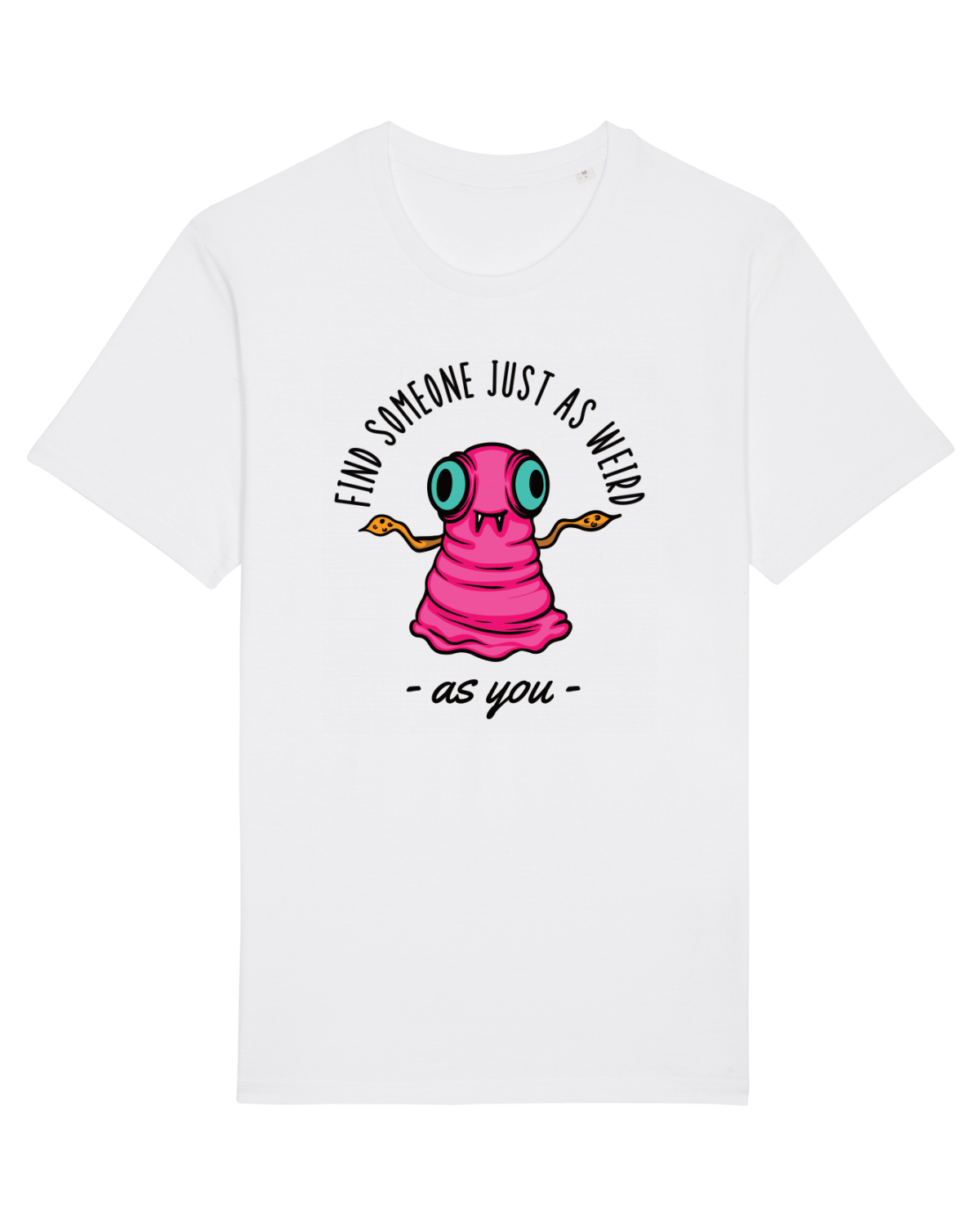 Tricou mânecă scurtă Unisex Rocker White