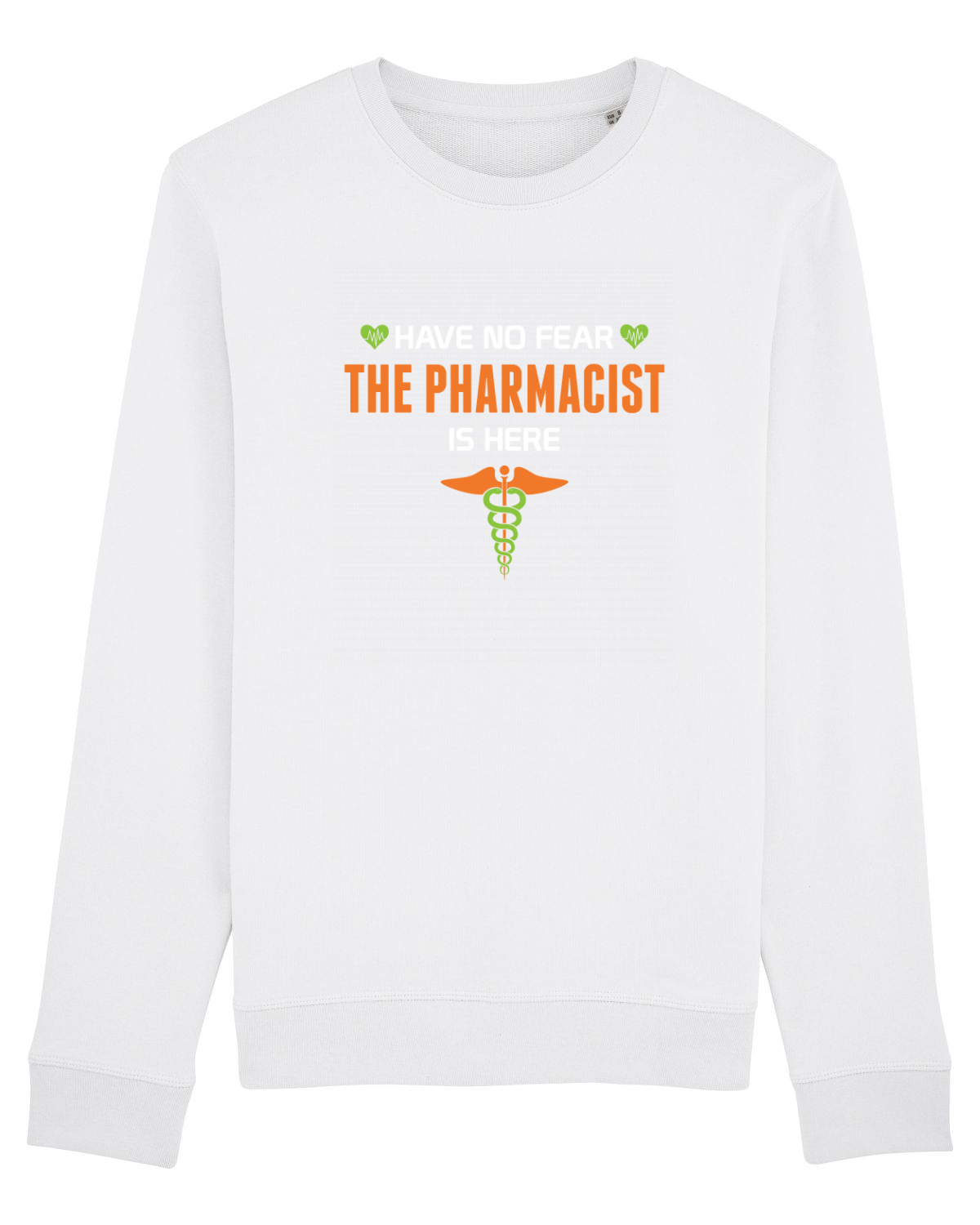 Bluză mânecă lungă Unisex Rise White