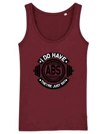 I Do Have ABS Burgundy