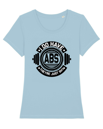 I Do Have ABS Sky Blue