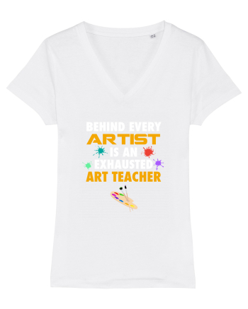ART TEACHER White