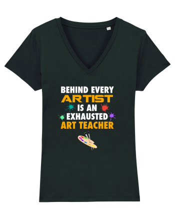 ART TEACHER Black
