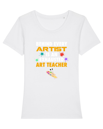 ART TEACHER White