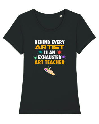 ART TEACHER Black