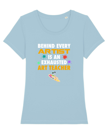 ART TEACHER Sky Blue