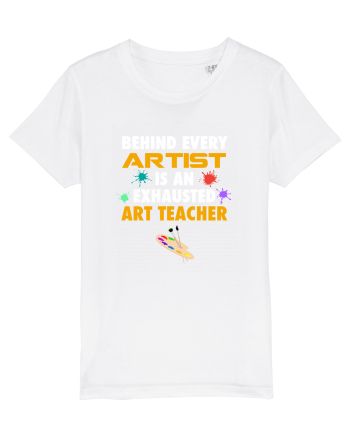 ART TEACHER White