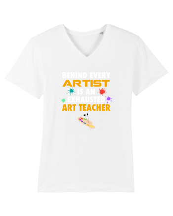 ART TEACHER White