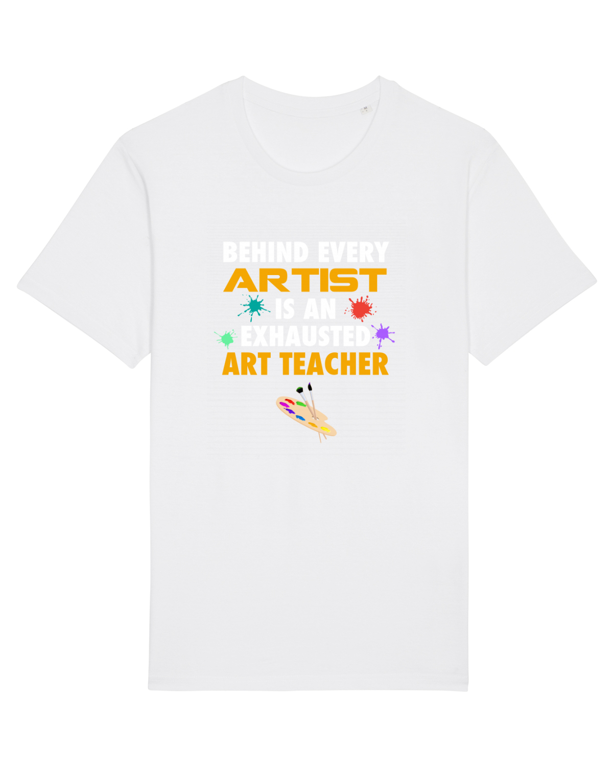 Tricou mânecă scurtă Unisex Rocker White