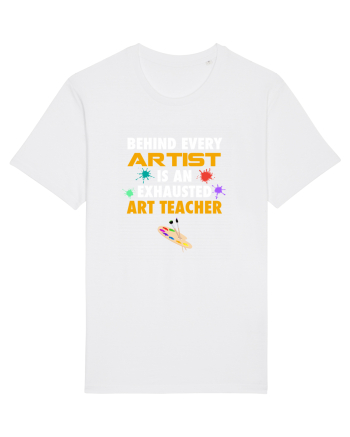 ART TEACHER White