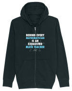 MATH TEACHER Hanorac cu fermoar Unisex Connector