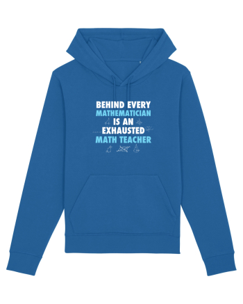 MATH TEACHER Royal Blue