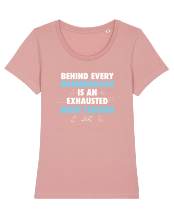 MATH TEACHER Canyon Pink