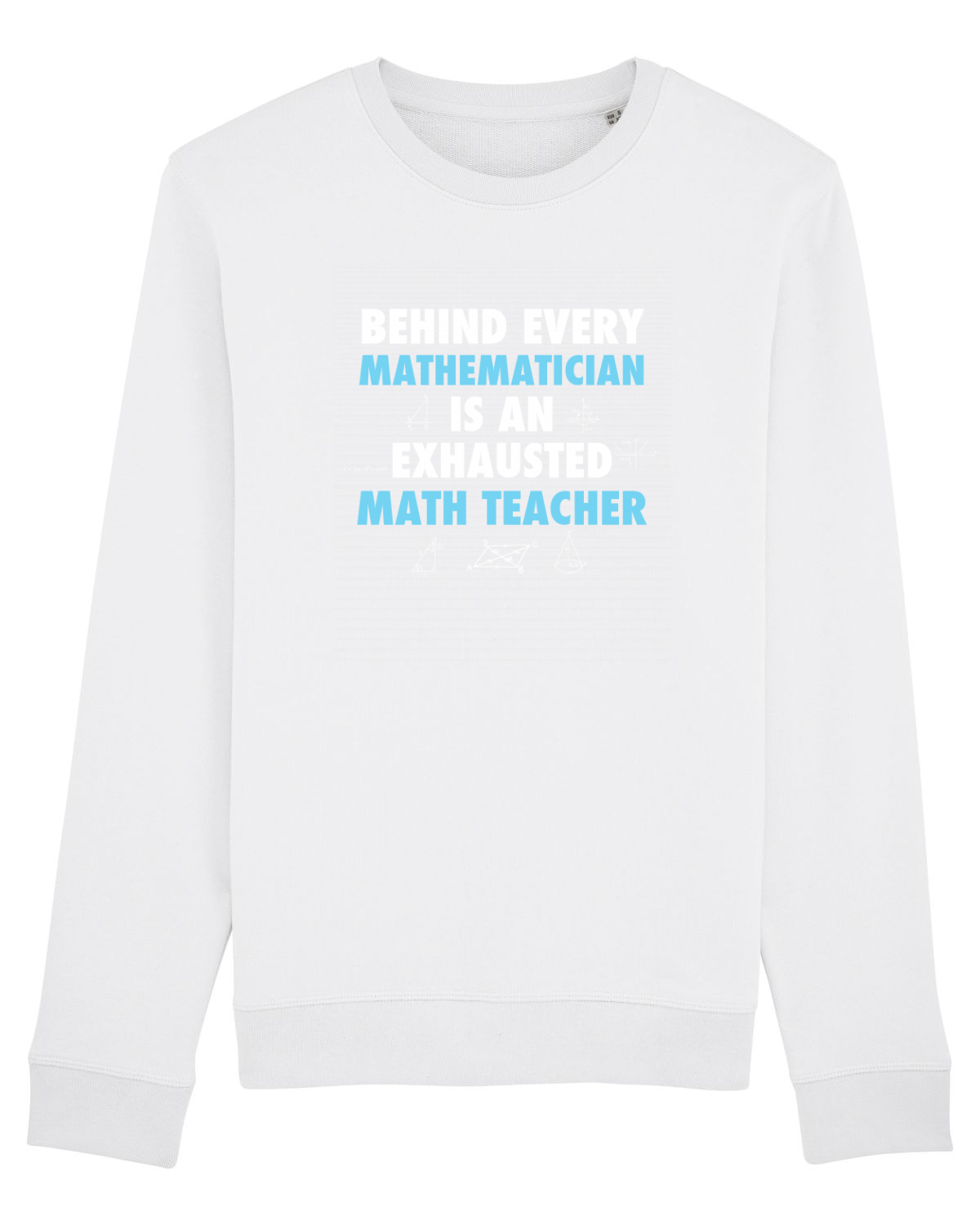 Bluză mânecă lungă Unisex Rise White