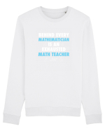 MATH TEACHER Bluză mânecă lungă Unisex Rise