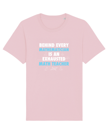 MATH TEACHER Cotton Pink