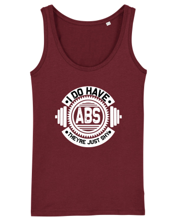 I Do Have ABS Burgundy