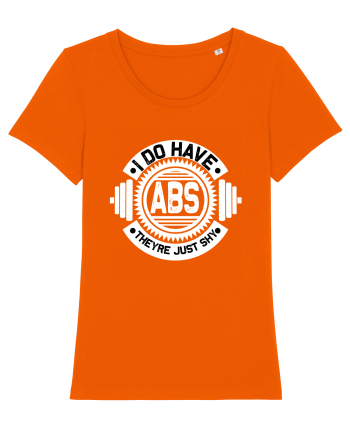 I Do Have ABS Bright Orange