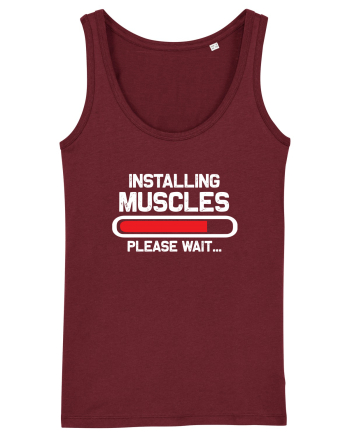 Installing Muscles Please Wait Burgundy
