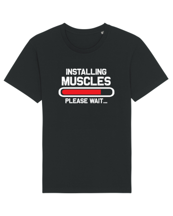 Installing Muscles Please Wait Black