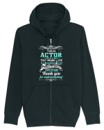 ACTOR Hanorac cu fermoar Unisex Connector