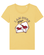 De ziua îndrăgostiților - I am sure you're the last one Tricou mânecă scurtă guler larg fitted Damă Expresser