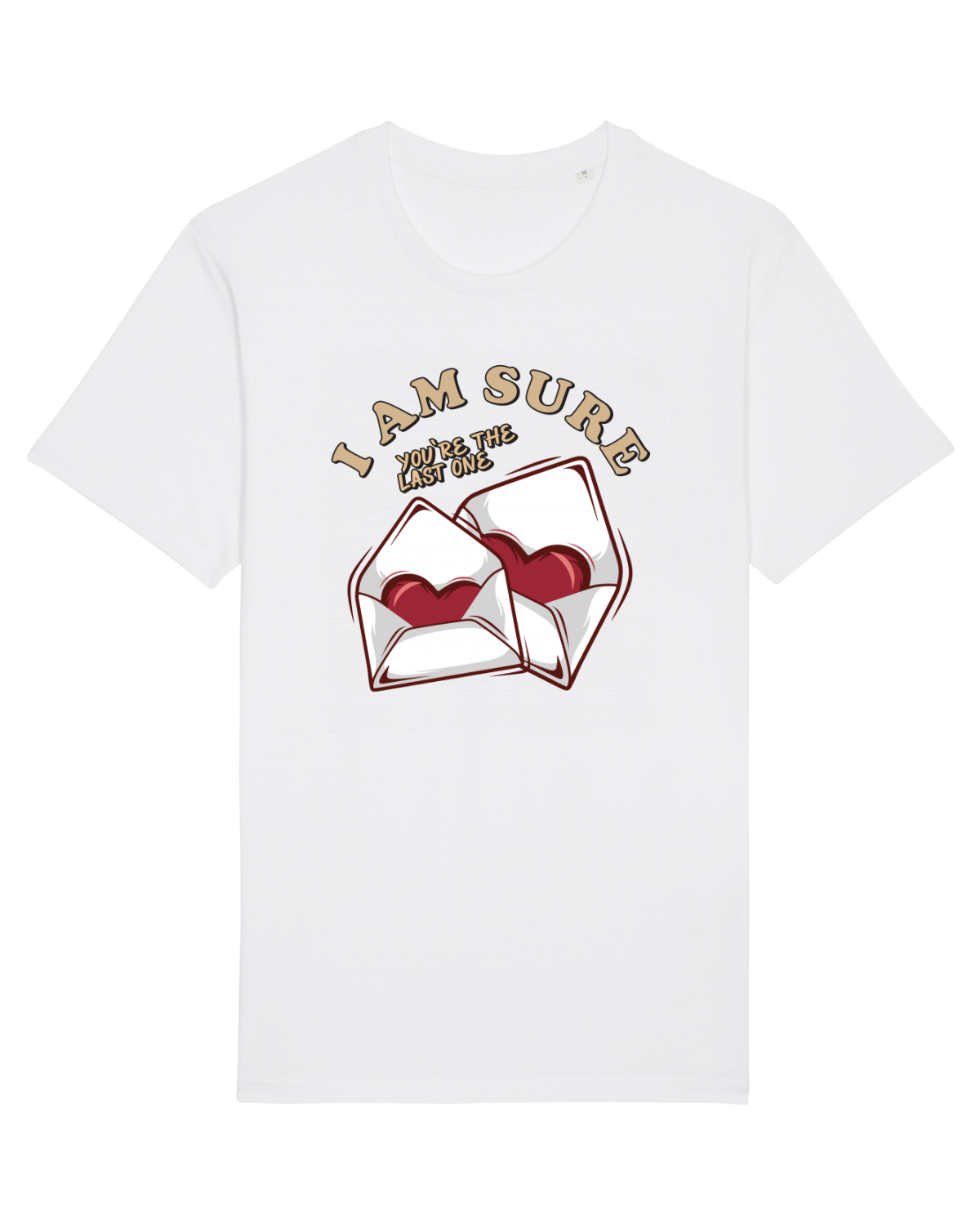 Tricou mânecă scurtă Unisex Rocker White