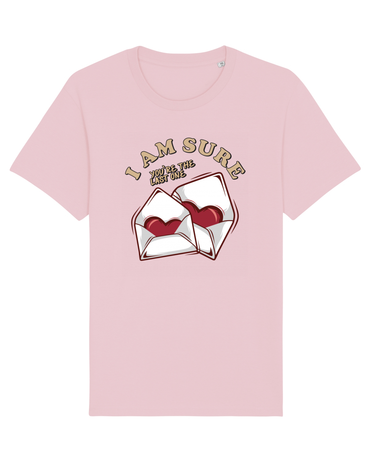 Tricou mânecă scurtă Unisex Rocker Cotton Pink