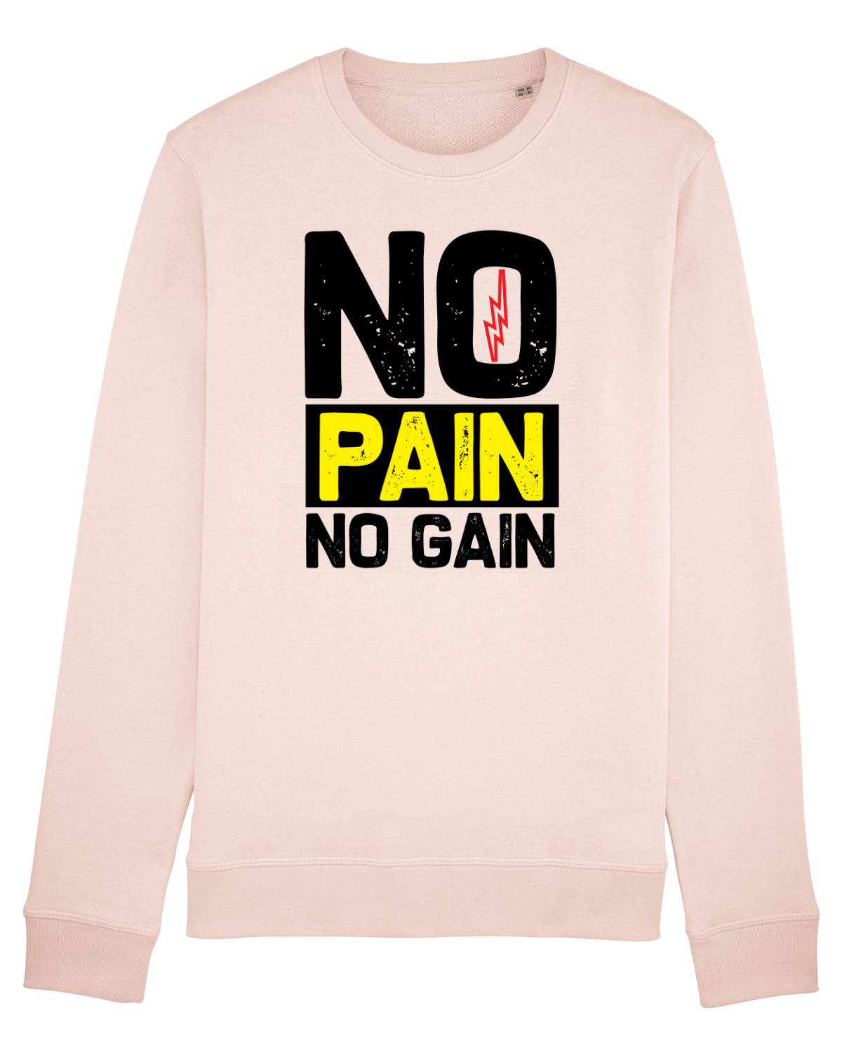 Bluză mânecă lungă Unisex Rise Candy Pink